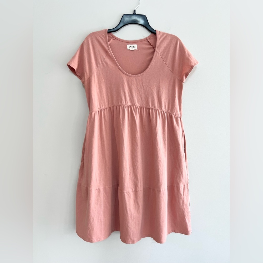 Pact Women's Mini Dress in Dusty Rose